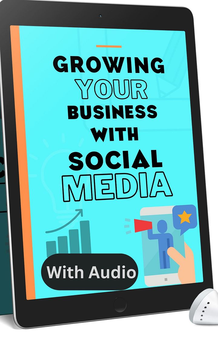 Growing Your Business With Social Media AudioBook and Ebook product image (1)