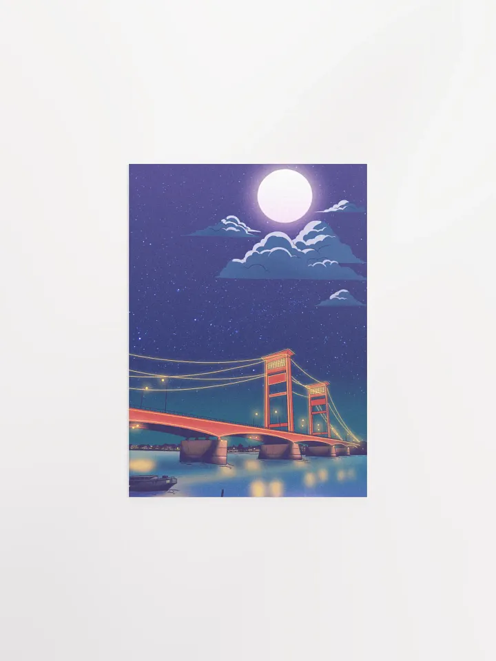 Starry Night Bridge Poster product image (2)