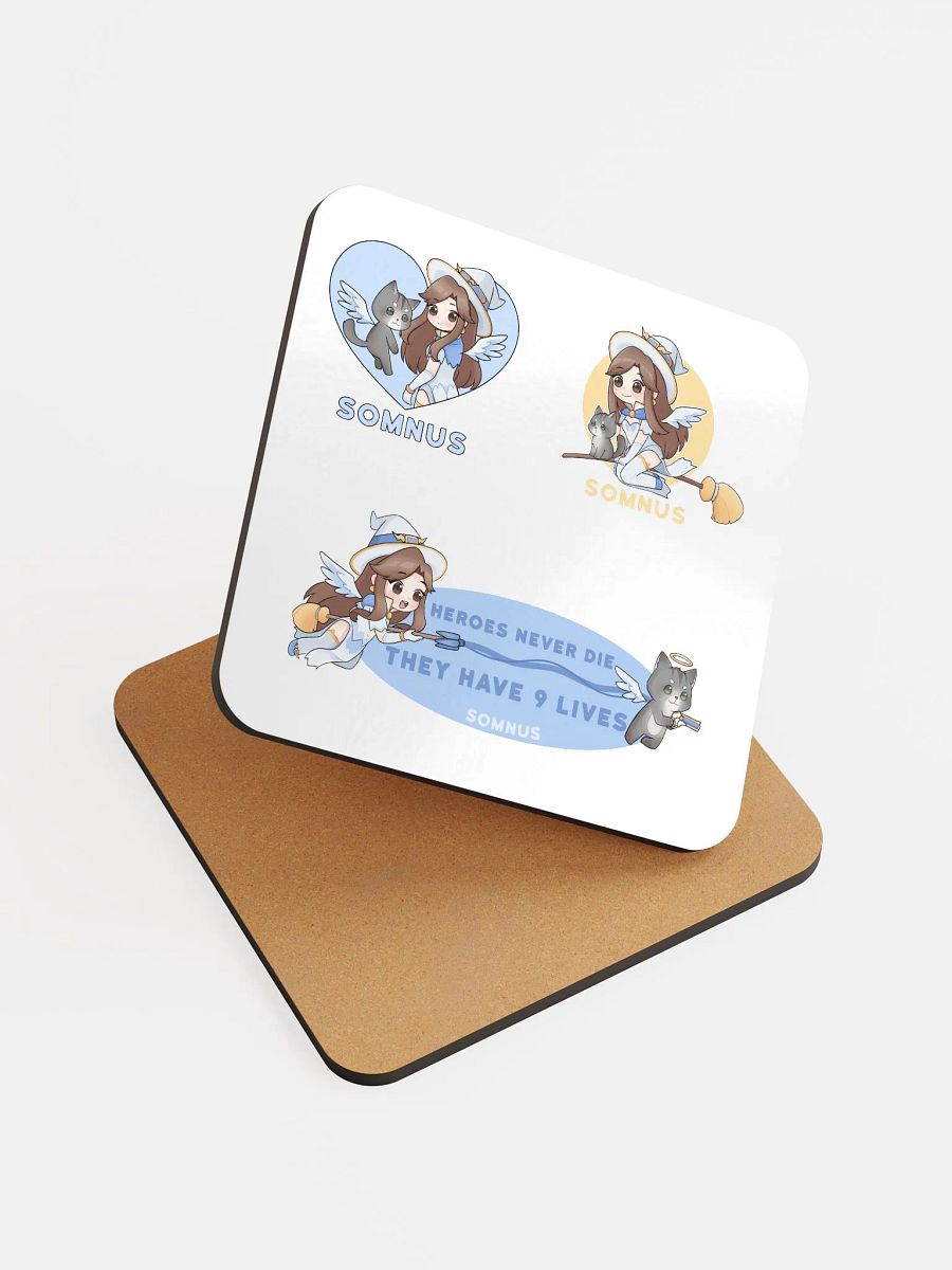 Triple Trouble Cork Coaster product image (6)