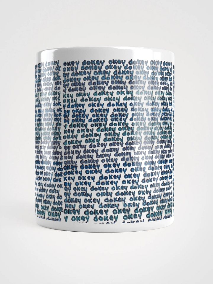 okey dokey White Glossy Mug product image (1)