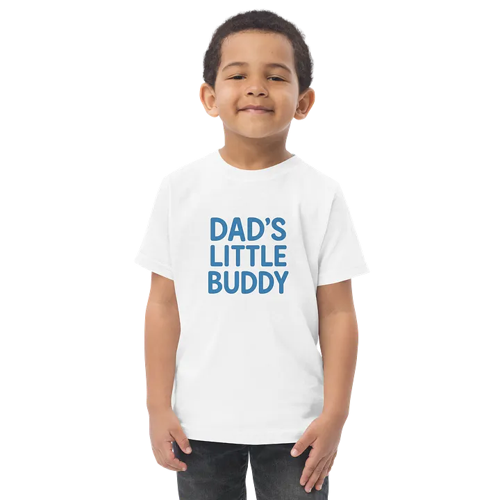 Dad's Little Buddy Toddler Jersey T-Shirt product image (1)