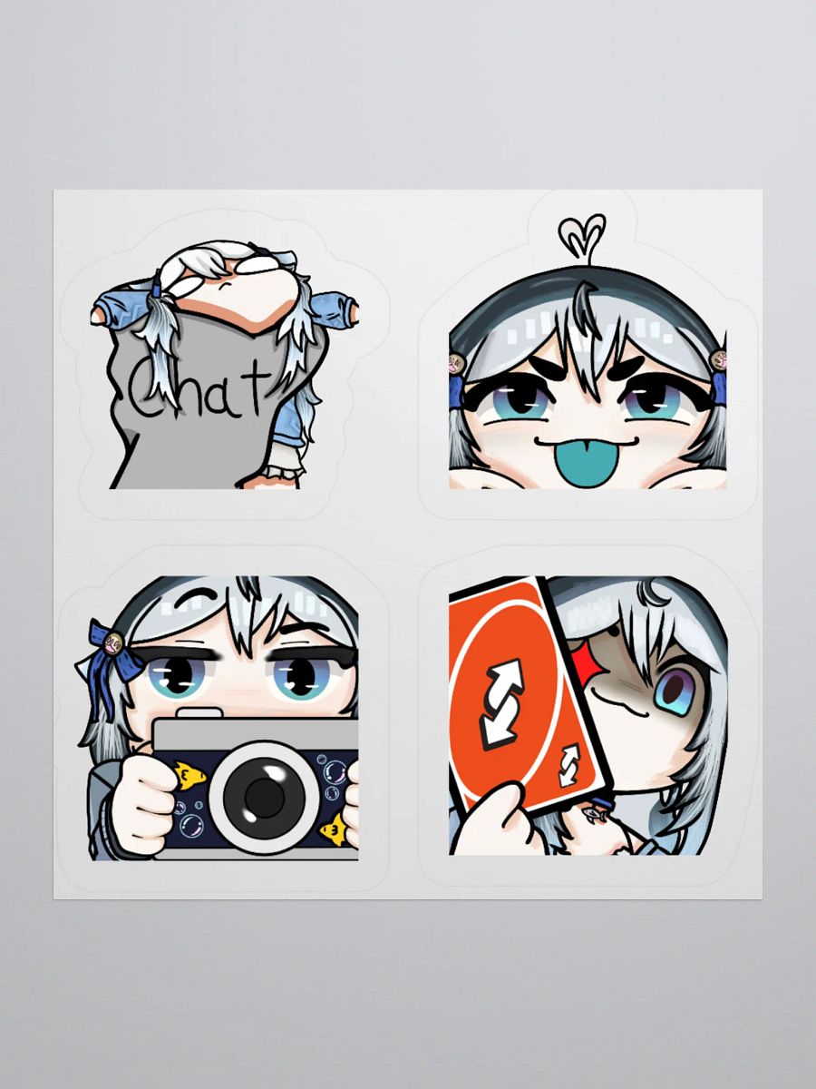 4 Pack Chiyo Sticker Set product image (3)