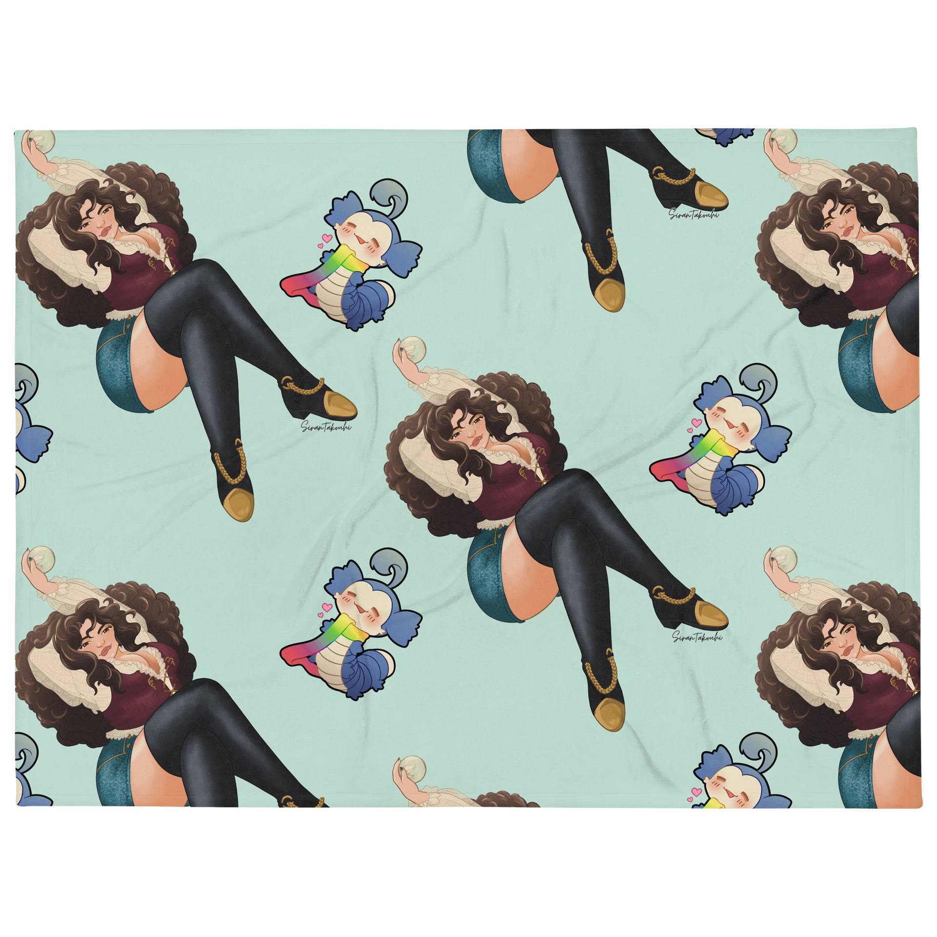 Goblin Queen Dreams Throw Blanket product image (1)