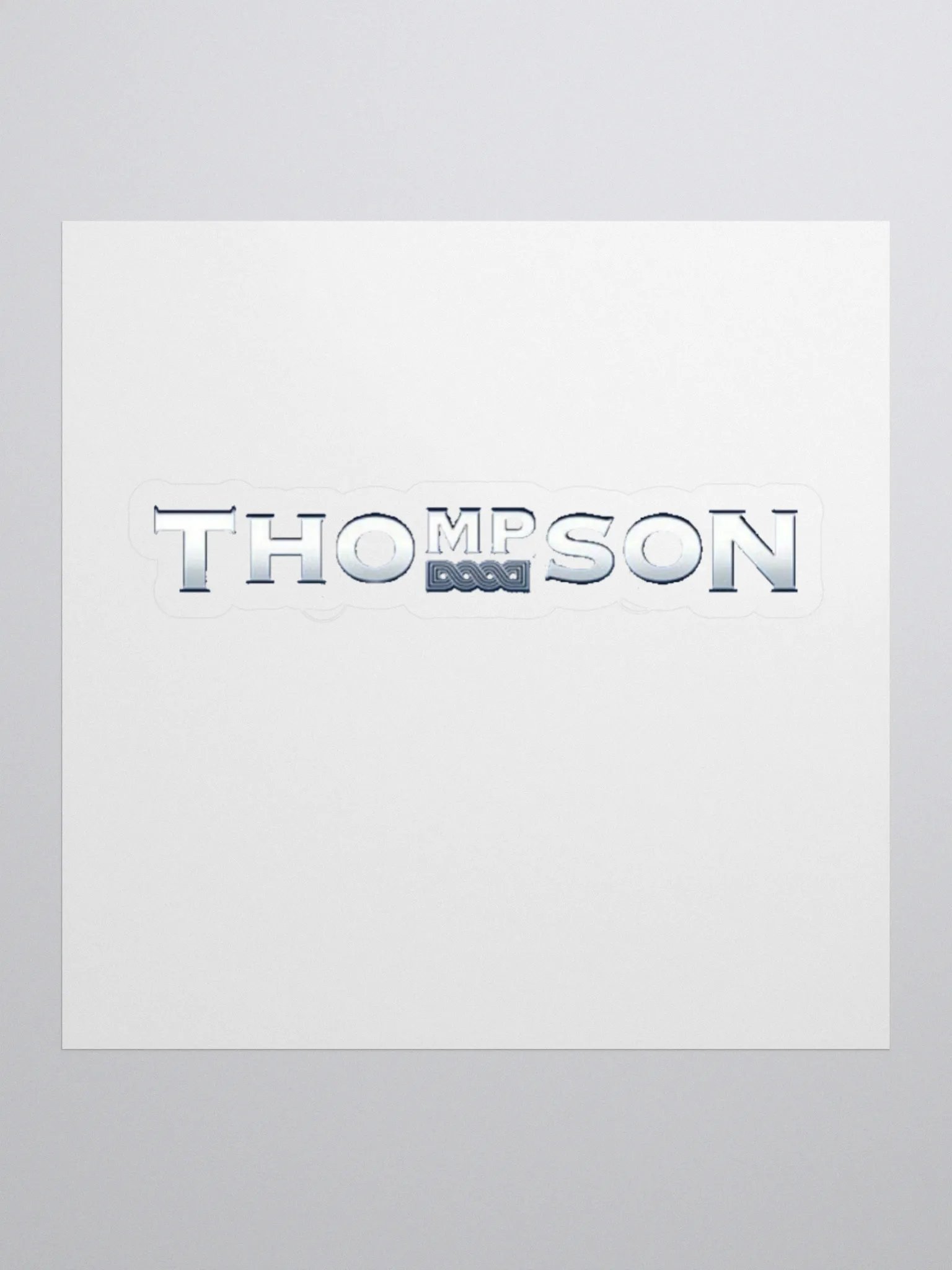 Thompson Kiss Cut Stickers product image (1)