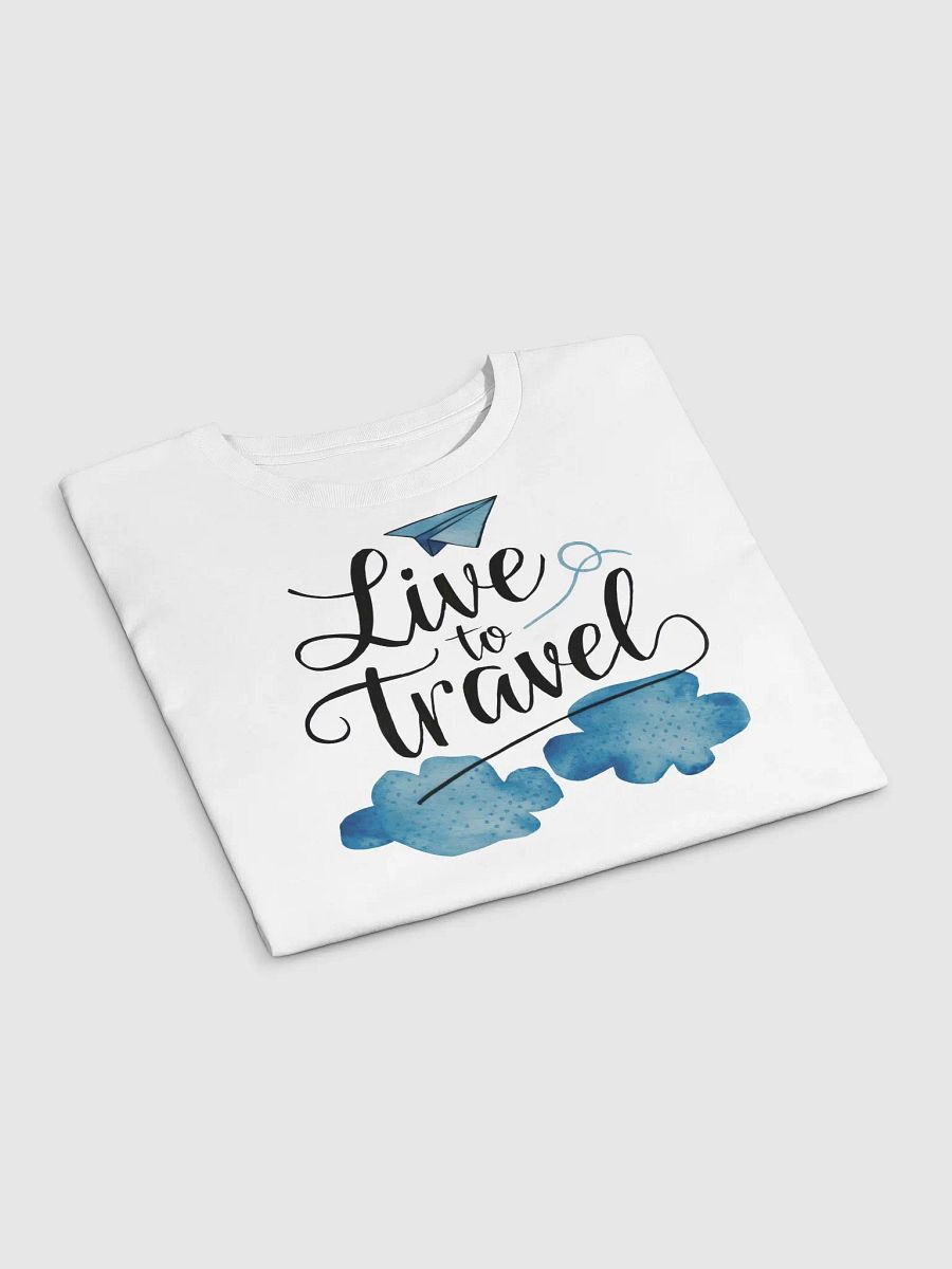 Live to Travel Crop Top (Female) product image (3)