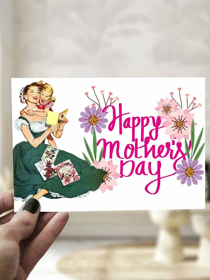 Vintage Mother's Day Greeting Card product image (1)