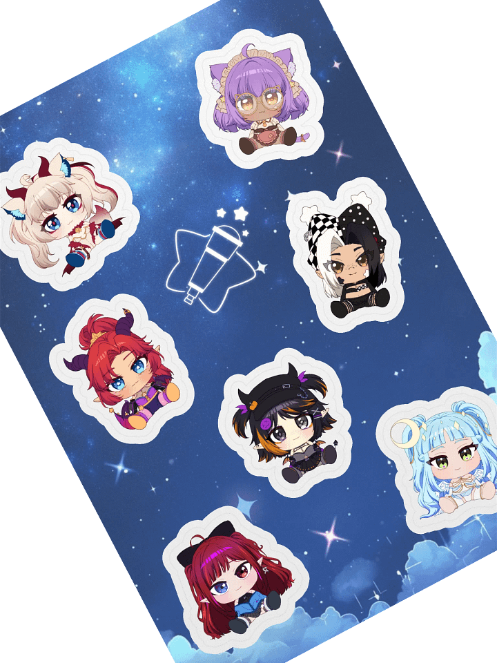StarGazer Group Sticker Sheet product image (1)