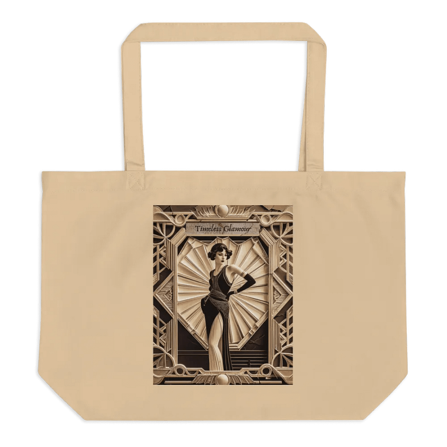 1920s Timeless Glamour - Organic Cotton Tote product image (3)