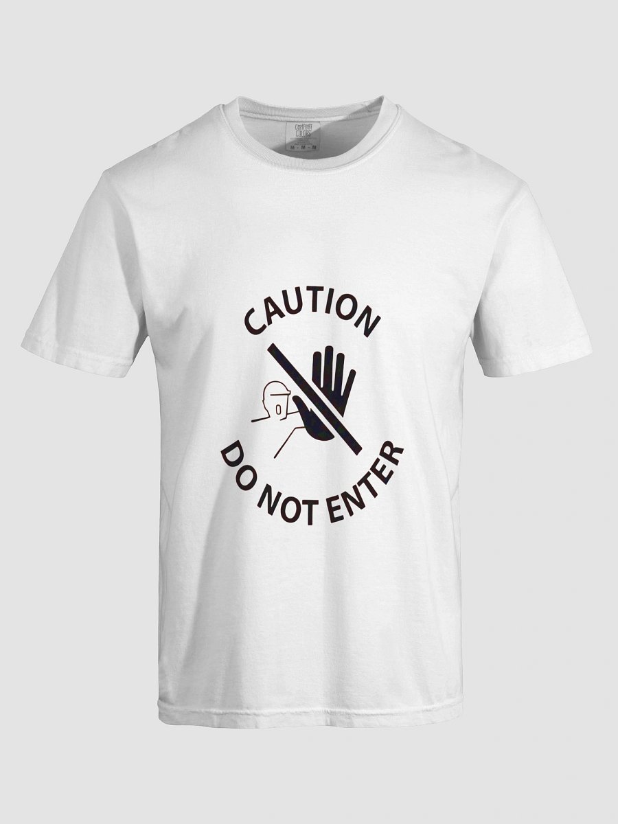 Caution Machinery Comfort T-shirt product image (5)