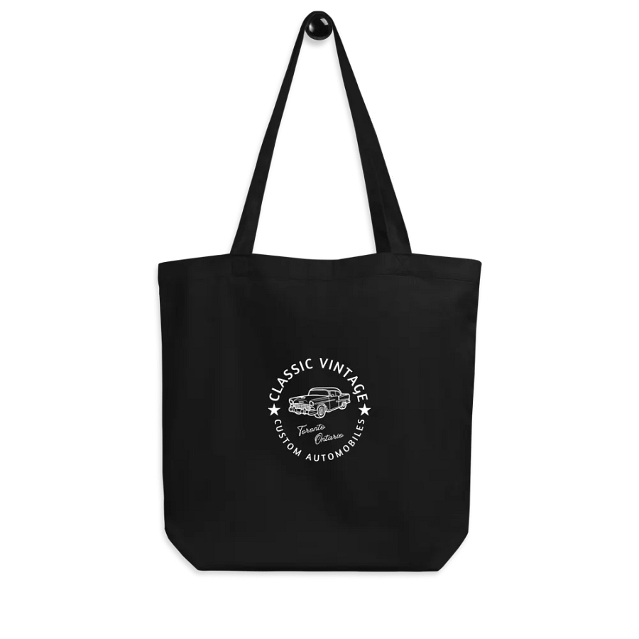 Classic Vintage Custom Automobiles - Organic Canvas Statement Tote product image (6)