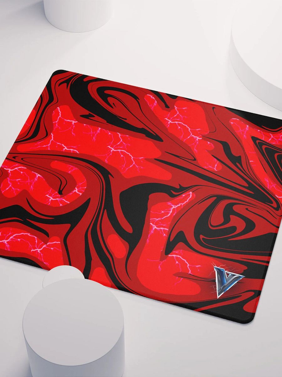 Black x Red Mouse Pad product image (3)