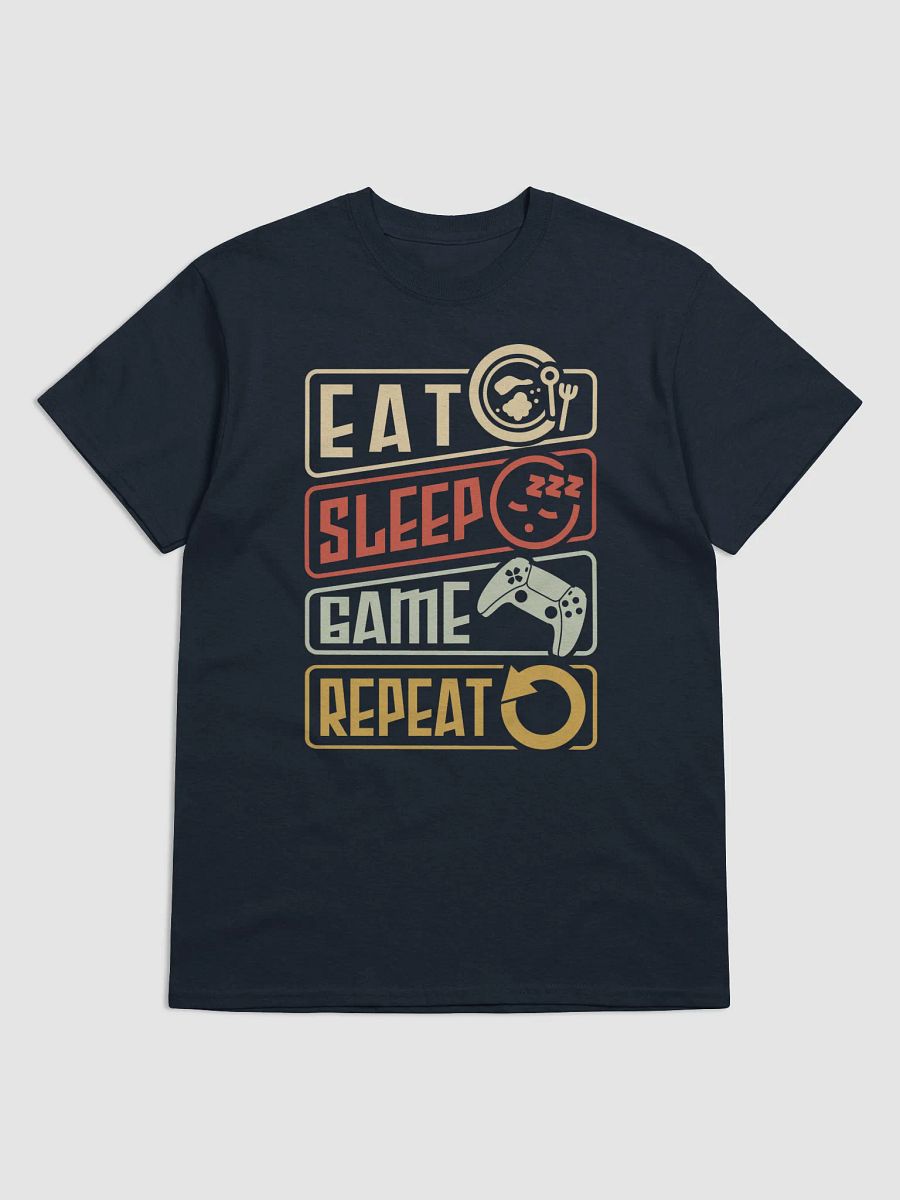 Master the Grind: Eat Sleep Game Repeat Shirt product image (1)