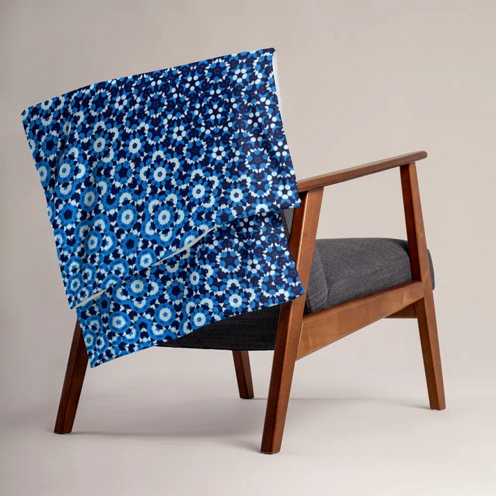 Blue Floral Pattern product image (1)