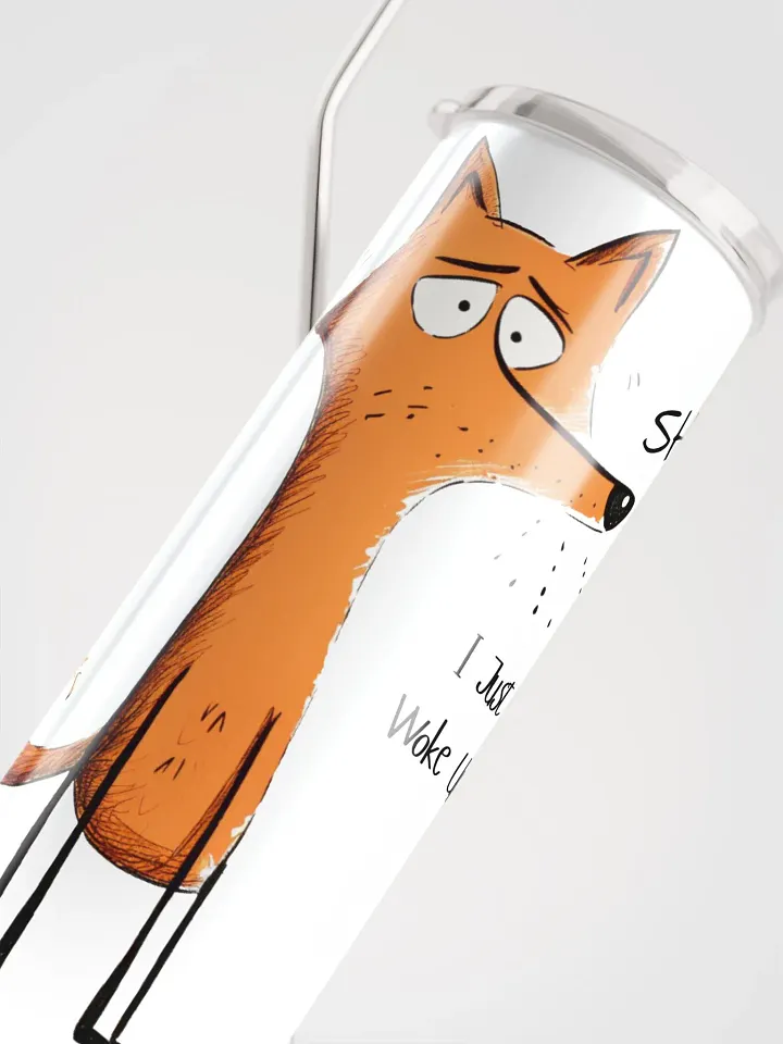 Sleepy Fox Stainless Steel Tumbler product image (2)