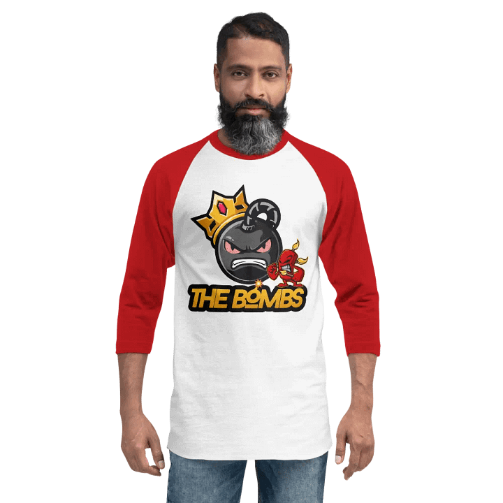 Royal Bomb Men's Raglan Tee product image (8)