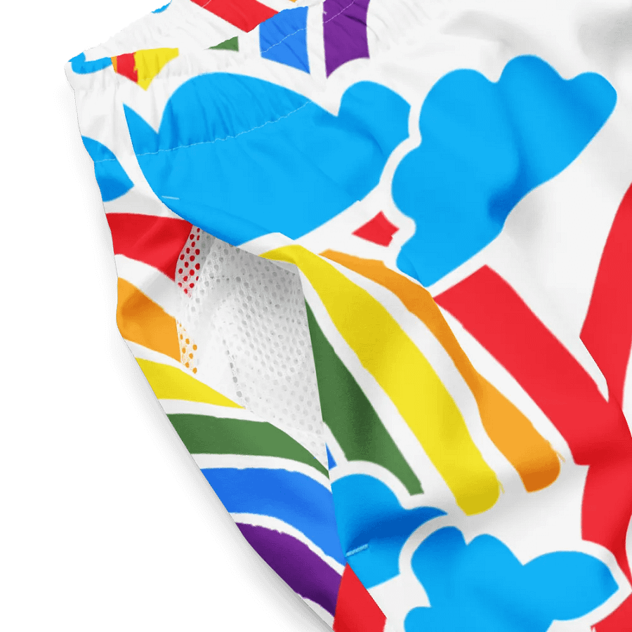 Rainbow Delight Swim Trunks product image (4)