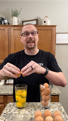 Chugging RAW Eggs! #kenchugs #raweggs #fyp