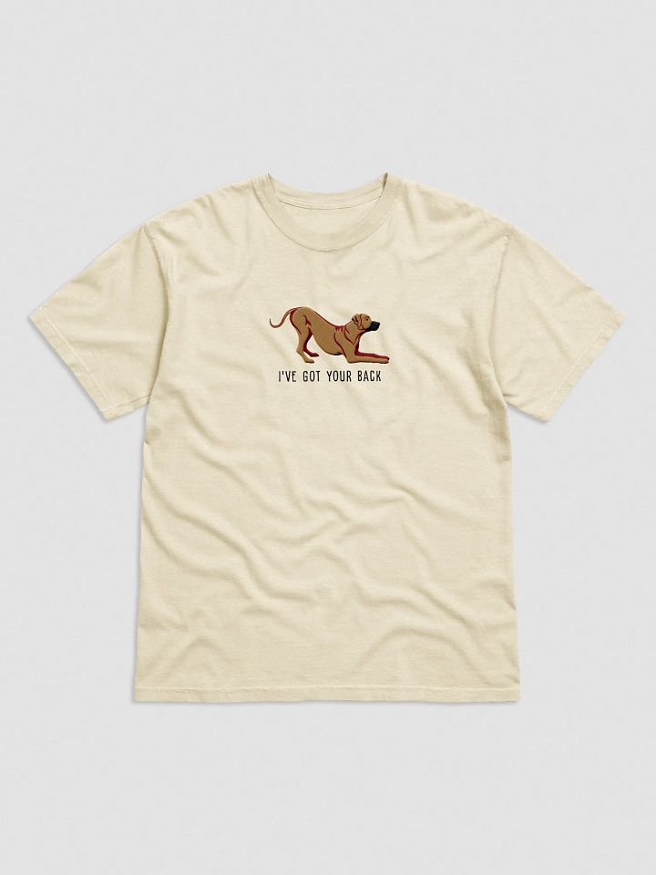 I've Got Your Back T-Shirt(Embroidered) of a Rhodesian Ridgeback product image (33)