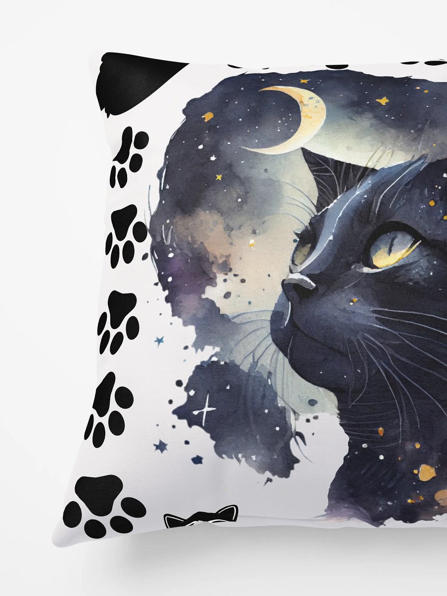 Black cat Pillow product image (3)