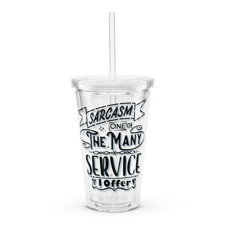 Sarcastic Services Double Wall Tumbler product image (1)