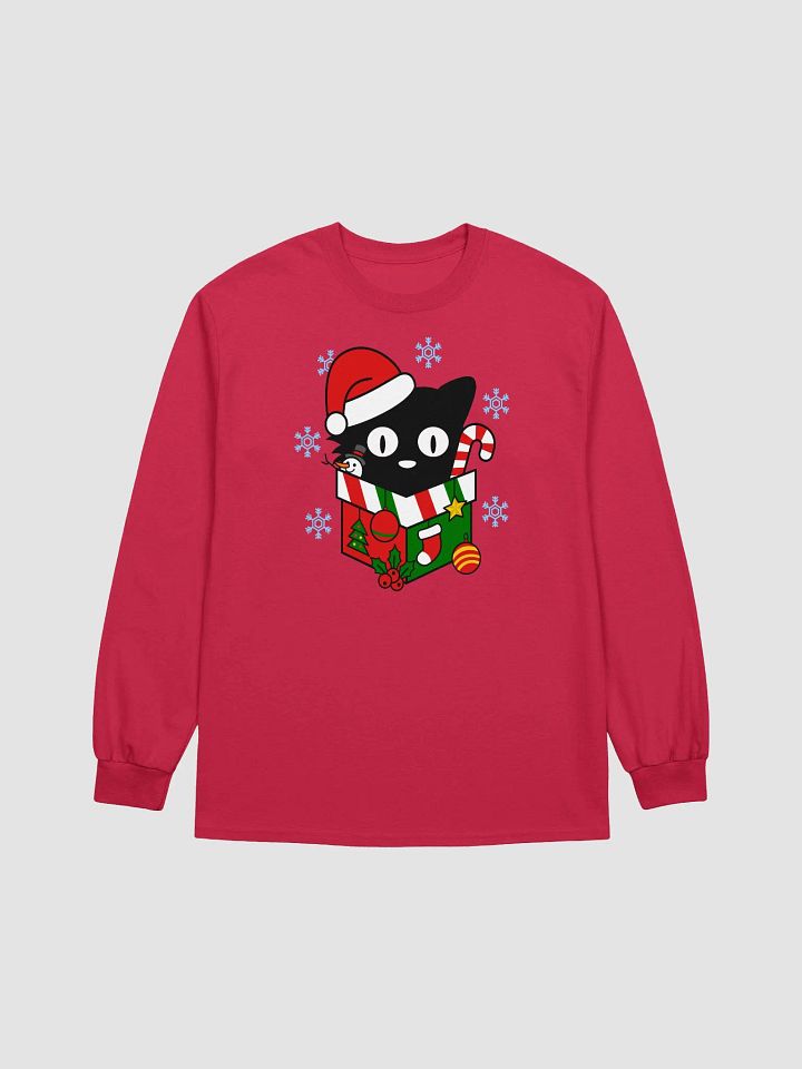 Christmas Cat in a Box Long Sleeve product image (21)