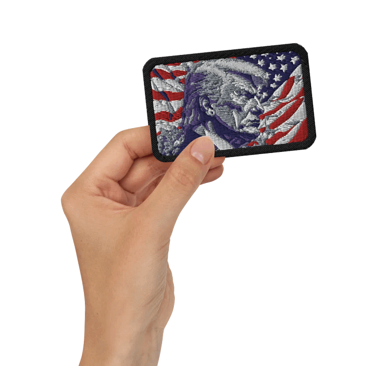 Patriotic Leader Embroidered Patch product image (2)