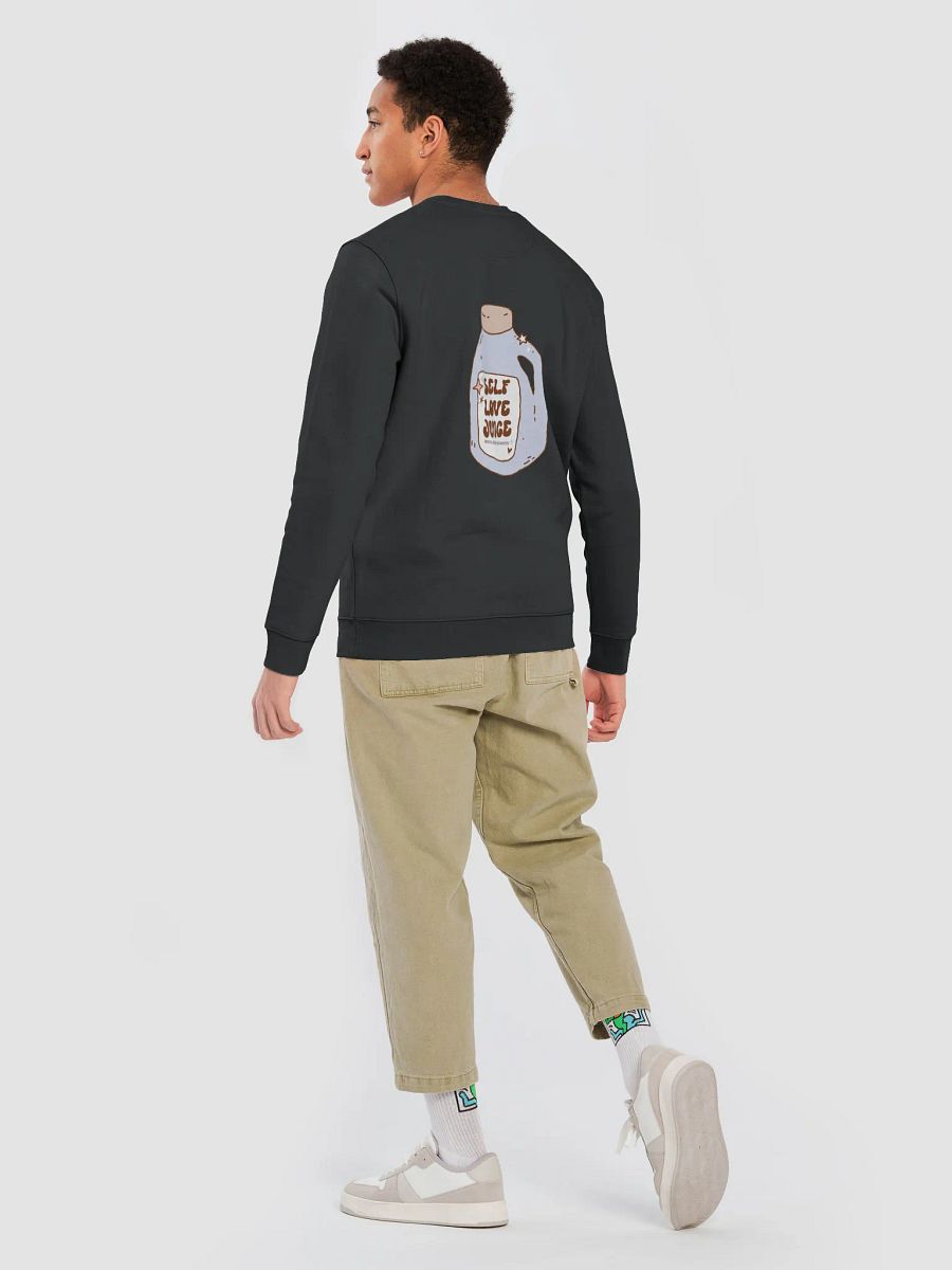 "Self Love Juice" Organic Cotton Sweatshirt – Stay Hydrated with Self-Love product image (10)