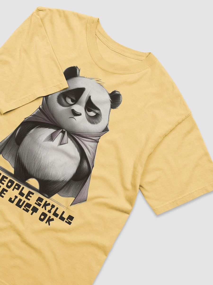 My People Skills Are Just OK - Sceptical Panda Illustration product image (10)