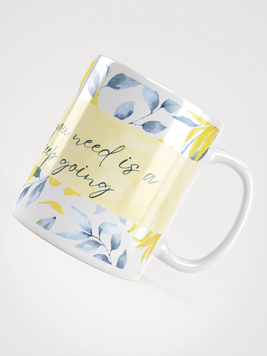 Keep Going Floral Reminder Mug product image (5)