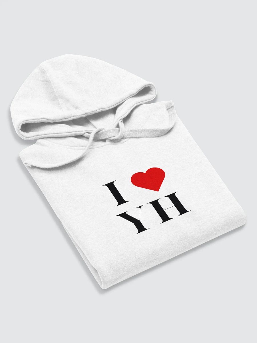 I Love Yahweh/Yeshua | Blck Ltrs | Hoodie Male product image (6)