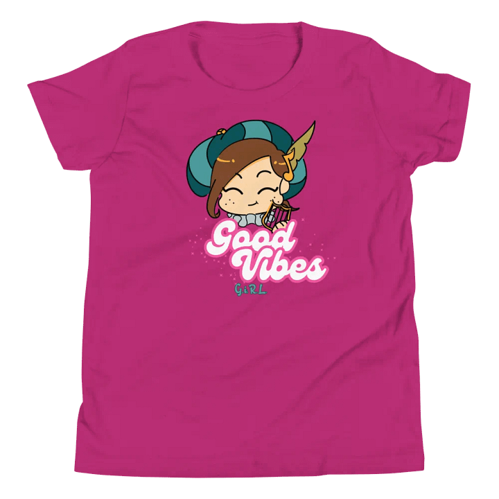 Gamer girl shirt - Good Vibes by G.i.R.L. youth product image (2)
