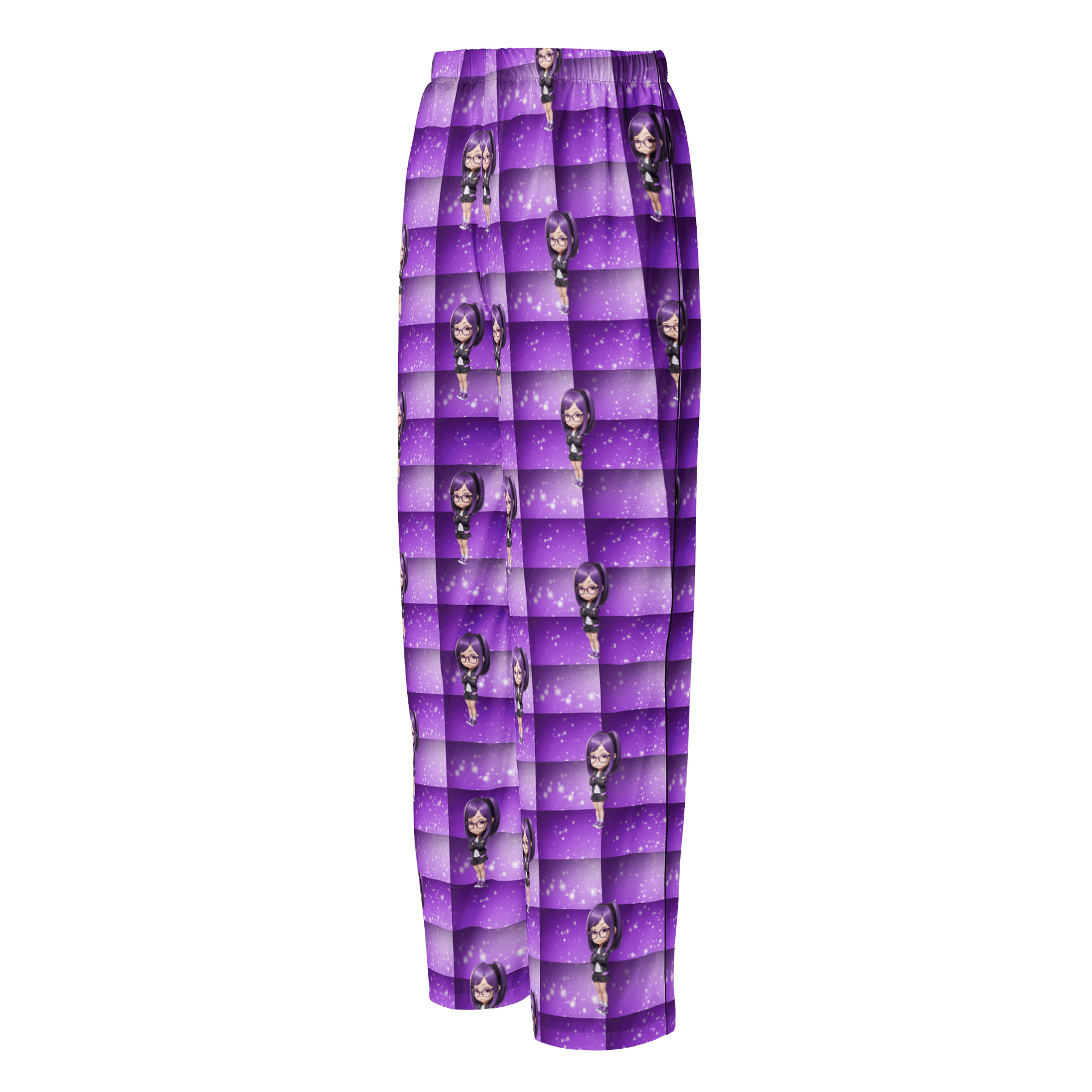 (Purple CHIBI) K Women's Pajama Pants product image (2)