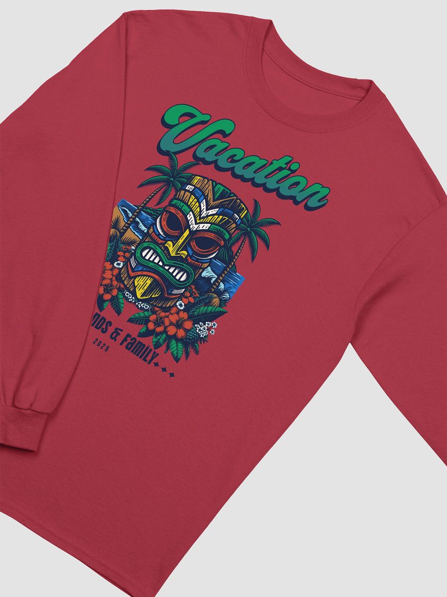 Tropical Tiki Vacation Long Sleeve Tee product image (11)