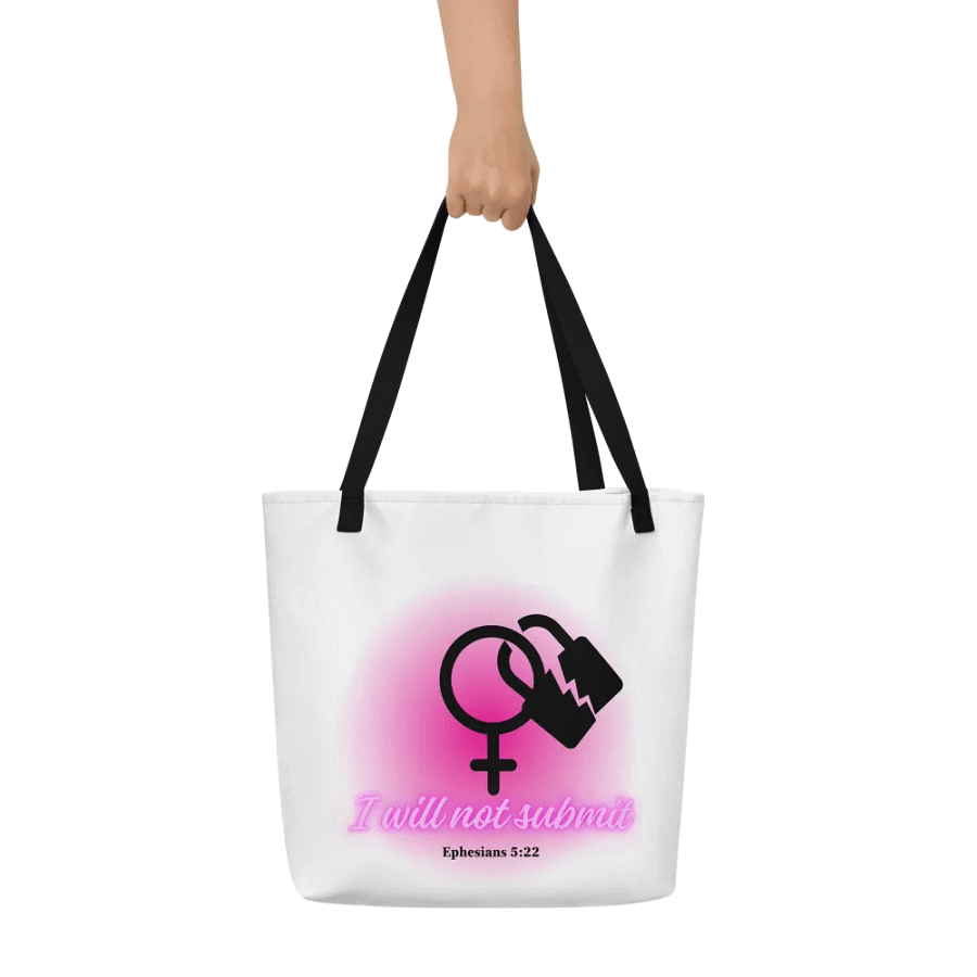 I Will Not Submit Tote product image (5)