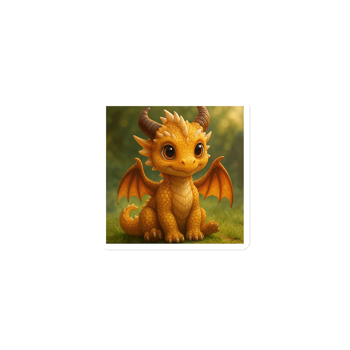 🧲 Glitter & Growl – Dragon Magnet by Lelonelilia 🔥🐉 product image (1)
