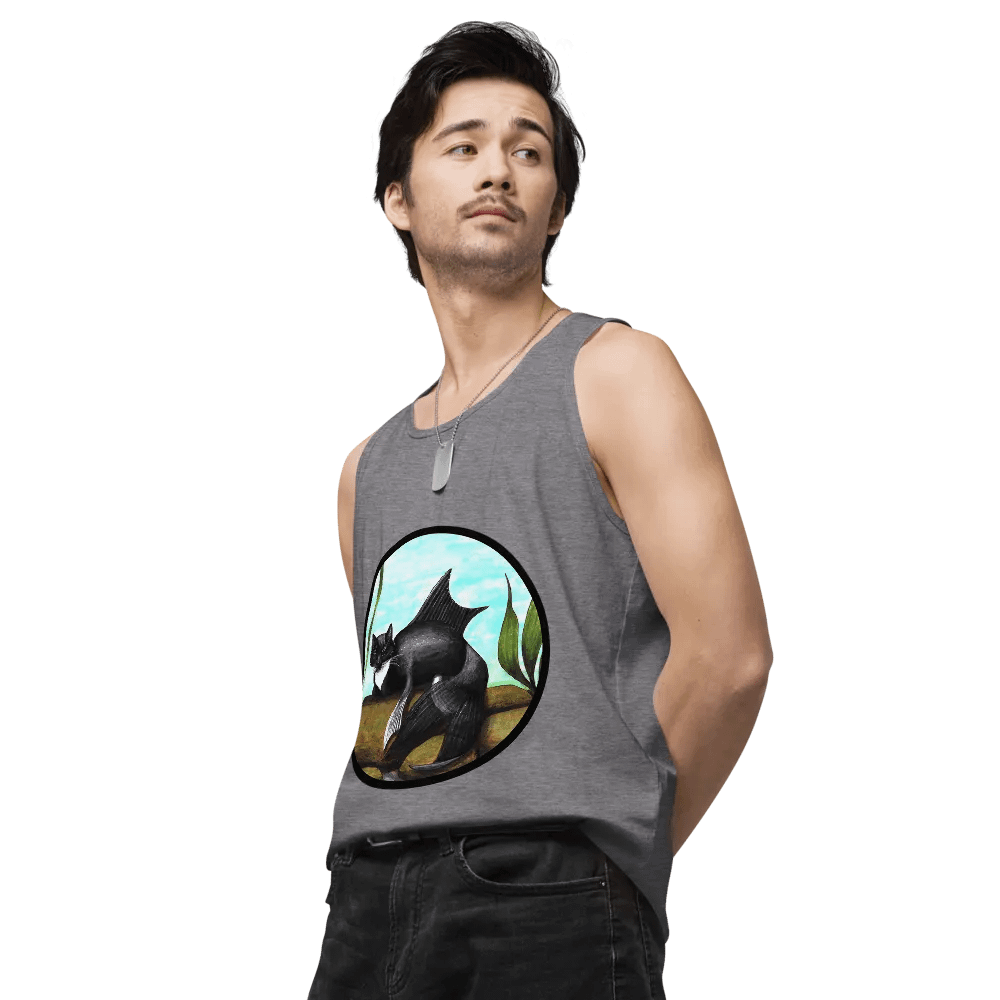 Mermeow Tuxedo Tank M product image (64)
