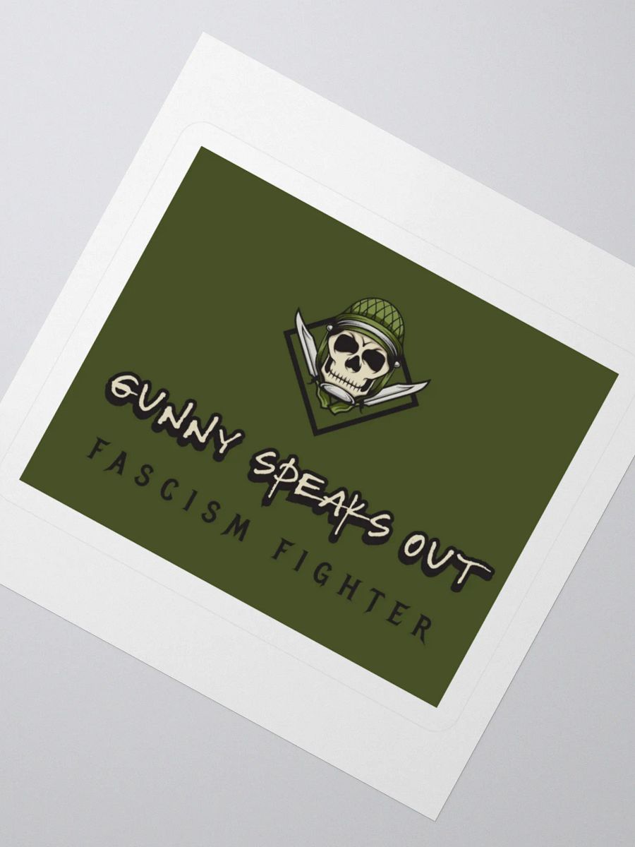 Fascism Fighter Kiss Cut Stickers product image (5)