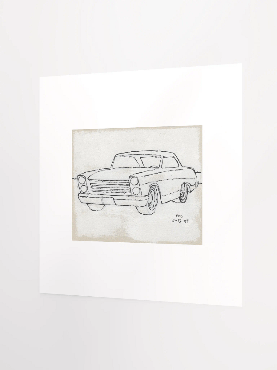 White Car #2 Print product image (3)