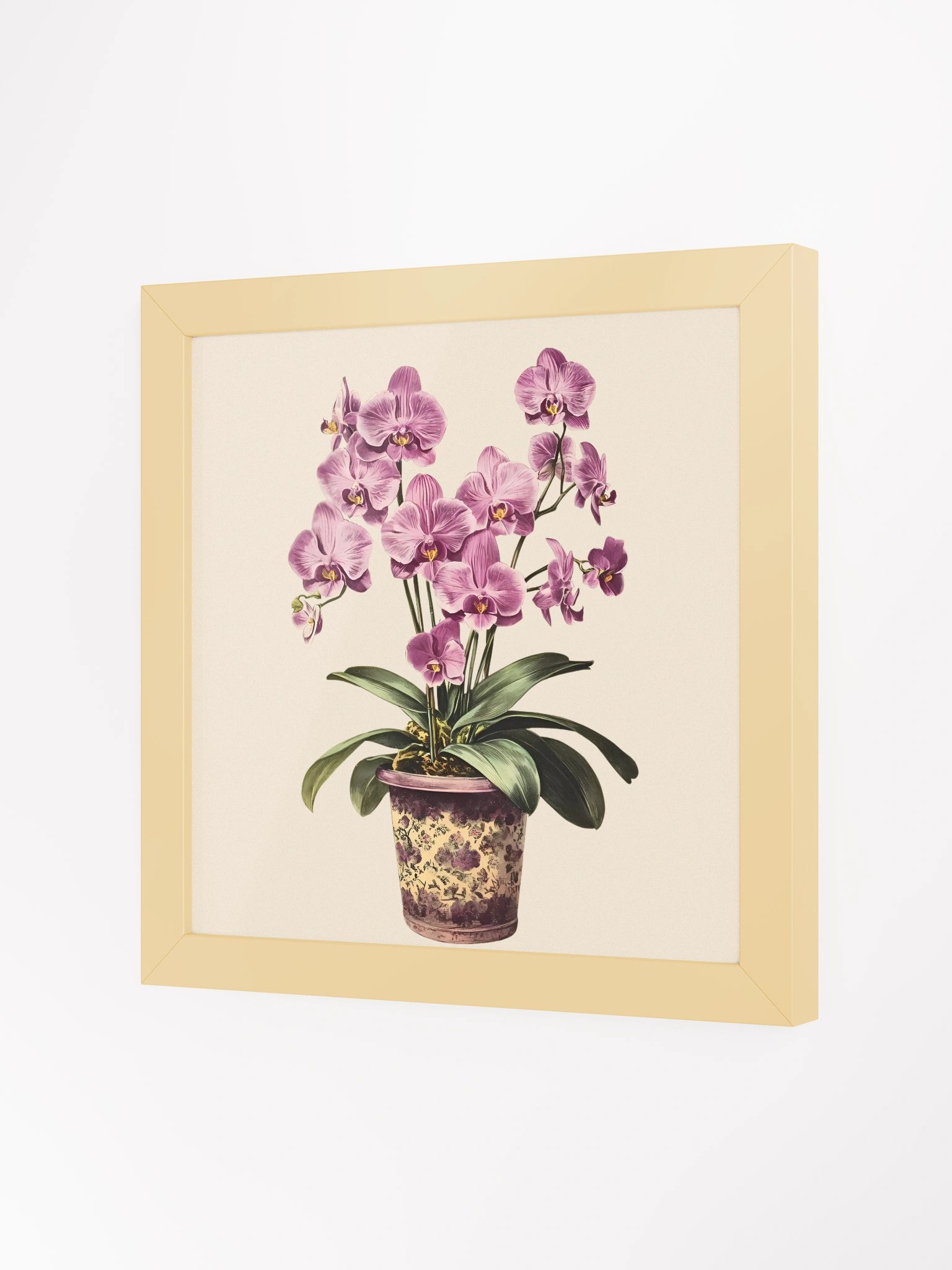 Orchid Bloom Framed Matte Poster product image (2)
