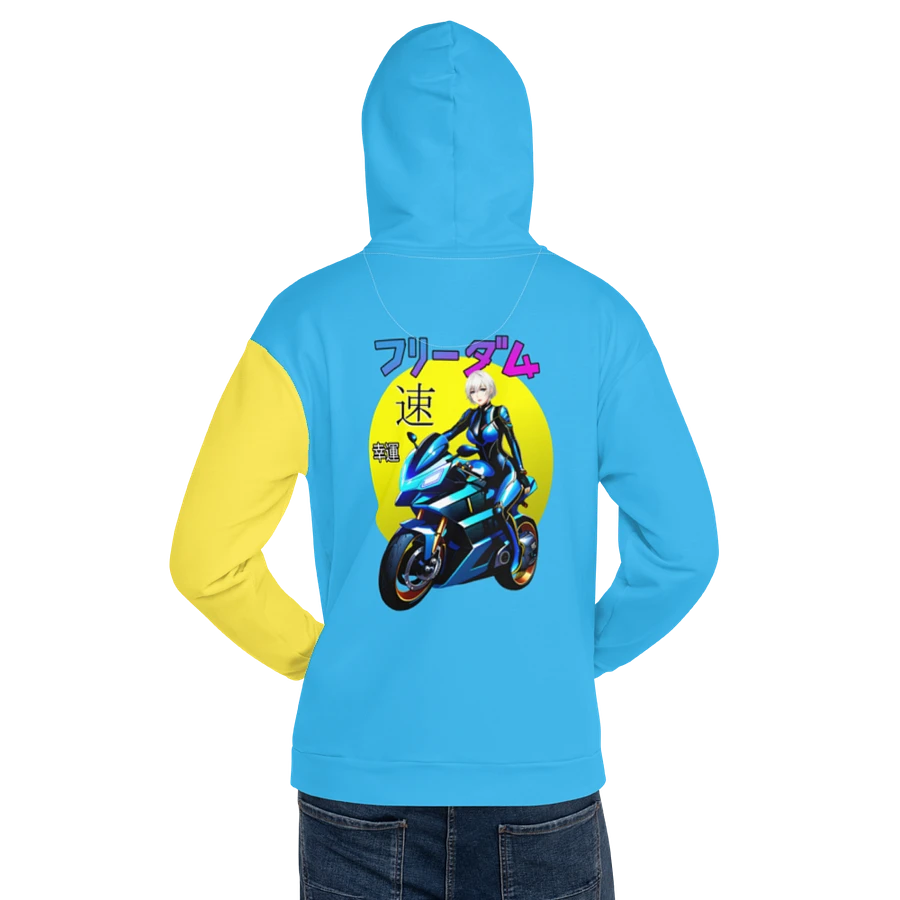 Biker Girl - Hoodie (Blue) product image (13)