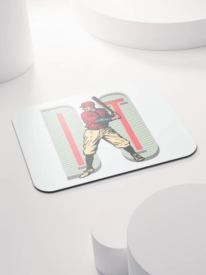 Do It Baseball Vintage Swing Mouse Pad product image (2)