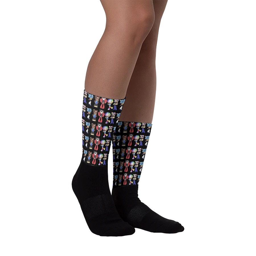 Black Group Chibi Socks product image (3)