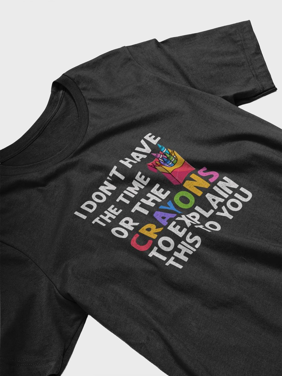 Crayons T-shirt product image (30)
