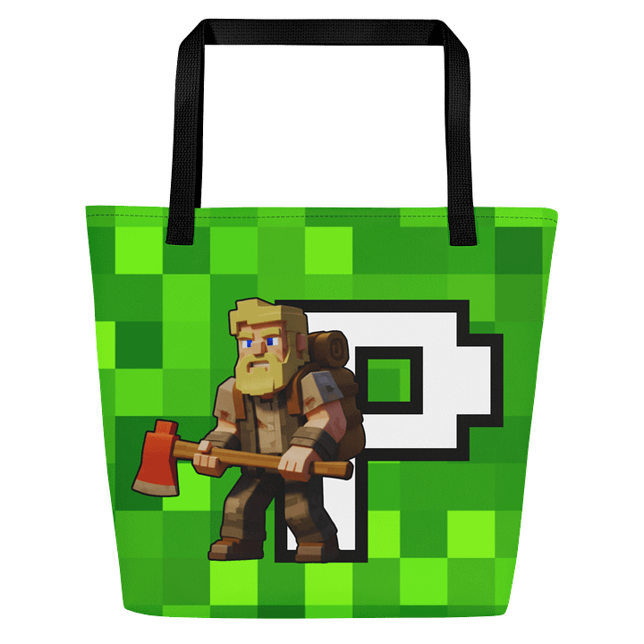 Patient PixelZ P Logo Tote Bag (PixelZ My Craft) product image (1)
