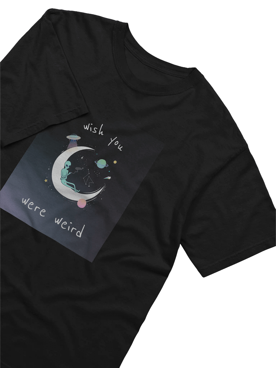 Weirdly Comfortable Alien Moon T-Shirt product image (8)