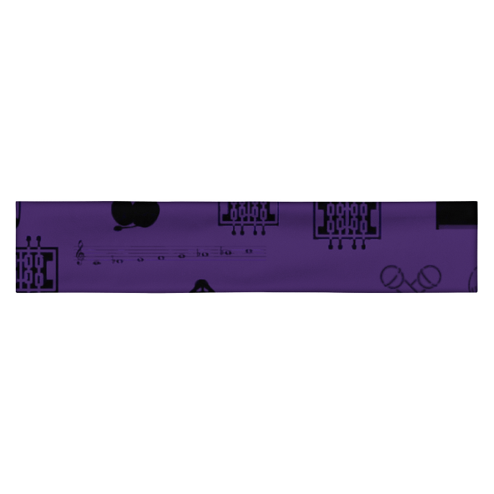 Purple Vlog Academy All-Over Print Headband product image (1)