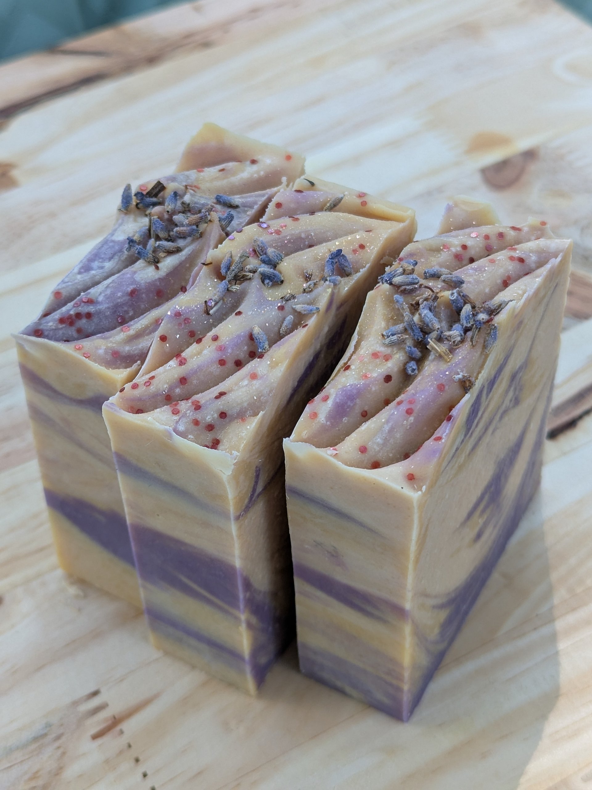Lavender Lemon Cold Process Goat Milk Soap product image (1)