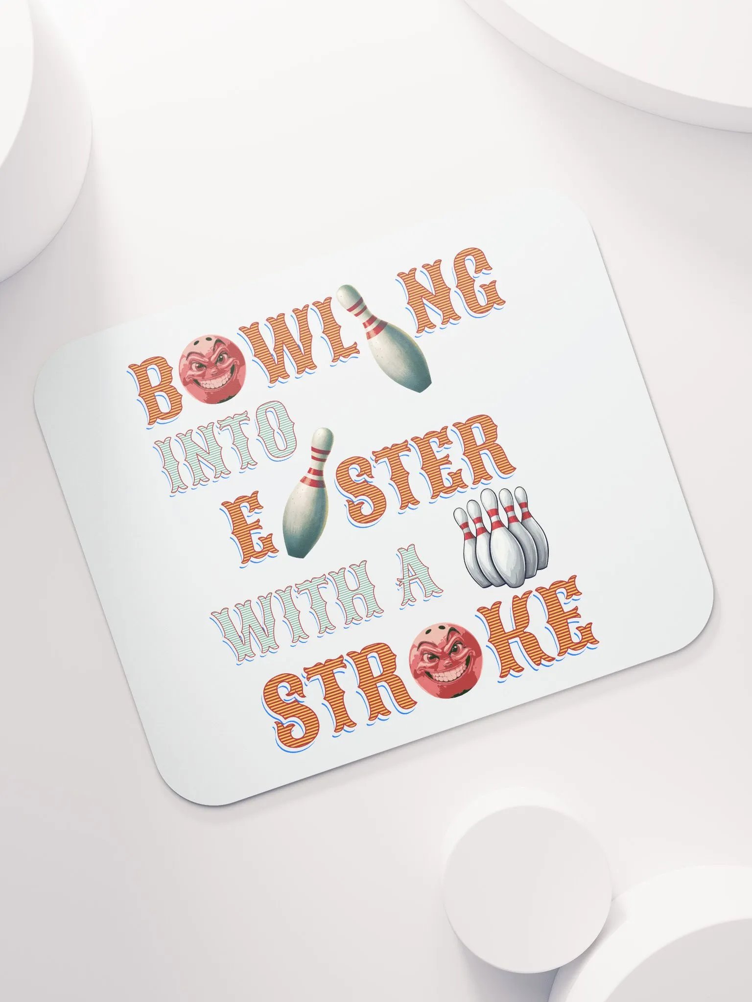Bowling Into Easter With A Strike Fun Mouse Pad product image (5)