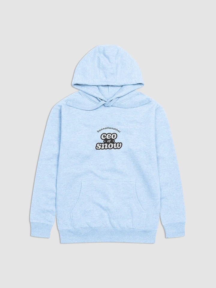 CEO of snow hoodie - light blue product image (1)