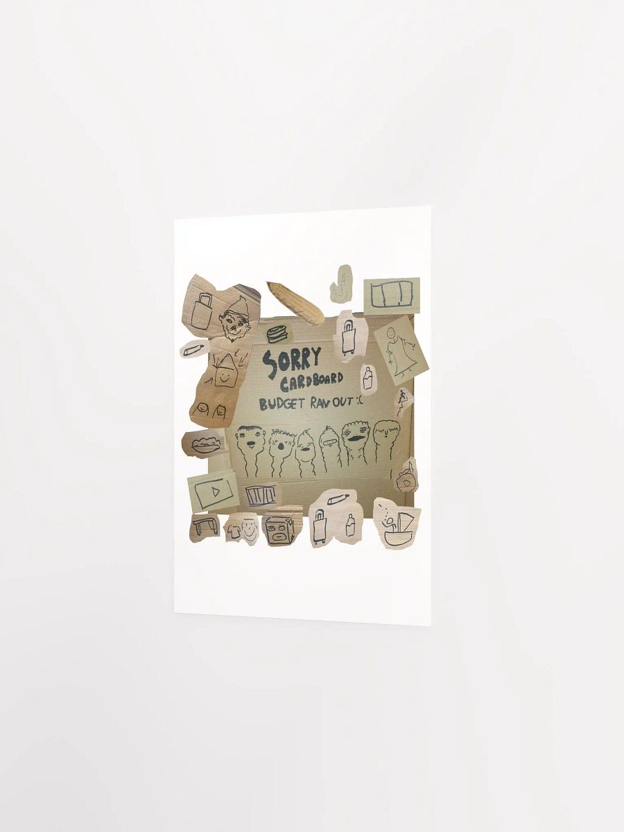 evil cardboard poster product image (23)